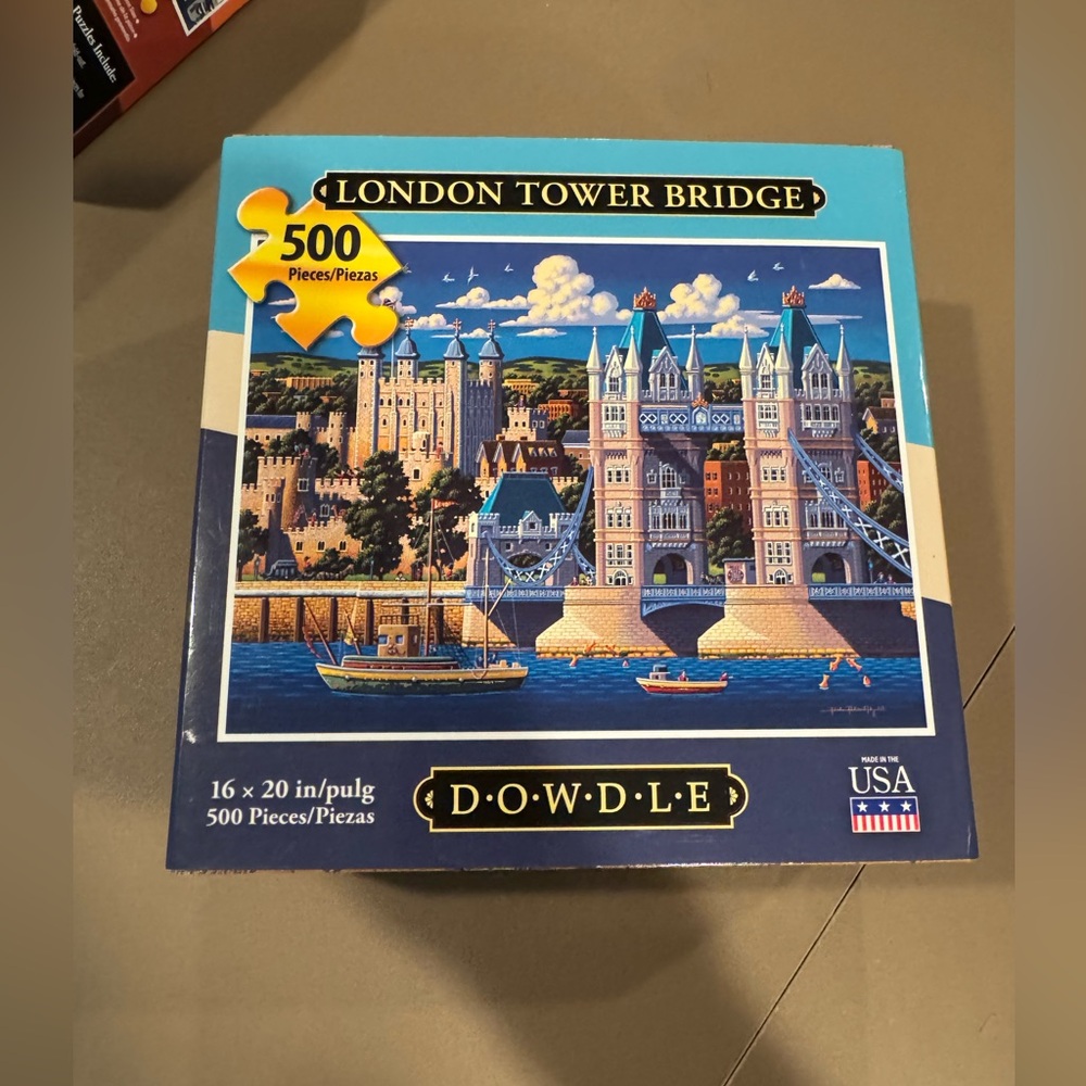 Dowdle London Tower Bridge Puzzle - 500 Pieces